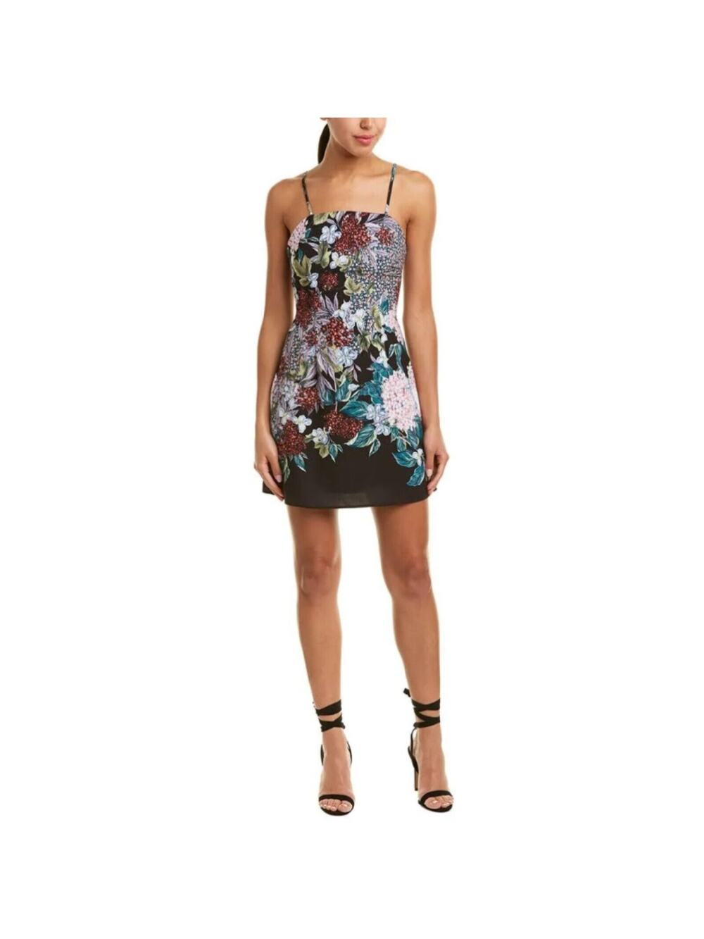 Keepsake the Label Lost Dreams Shift Floral Mini Dress Size XS
